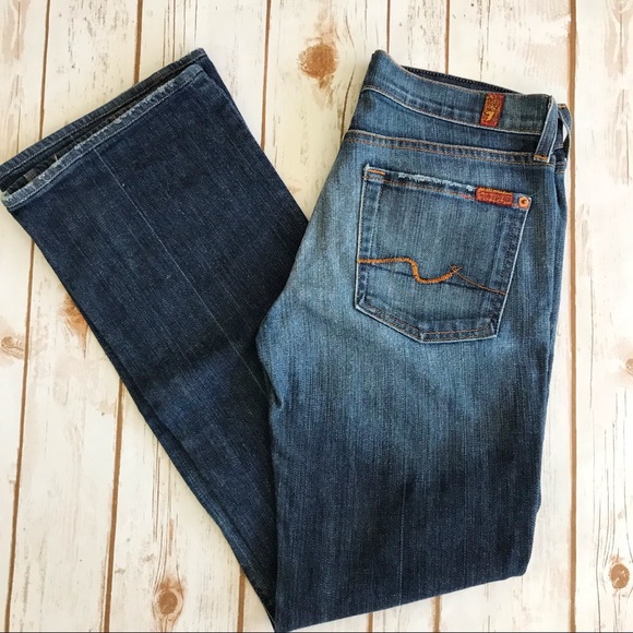 7 For All Mankind Denim - 7 For All Mankind bootcut jeans classic style